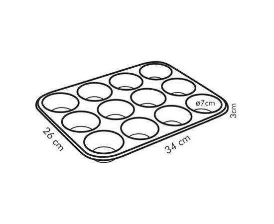 Форма - 12 пончиків DELICIA TESCOMA (623222), зображення 2