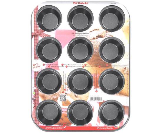 Форма для выпечки 12 мафинов WESTMARK (W32912270), изображение 2