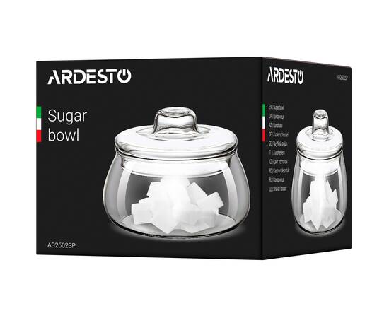 Цукорниця 500мл Ardesto (AR2602SP), зображення 3