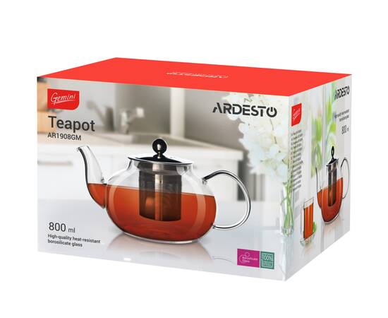 Заварник Gemini Roma 800мол Ardesto (AR1908GM), зображення 2