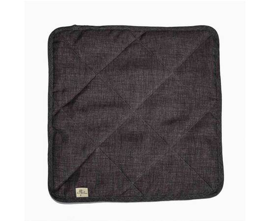 Чехол на табурет 35х35 Black Milan Прованс (027836), Цвет: черный, Размер: 35x35, изображение 2