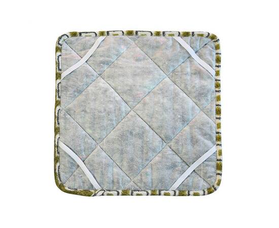 Чохол на табурет 35х35 Villa візерунок Прованс (028818), Колір: зелений, Розмір: 35x35, зображення 2