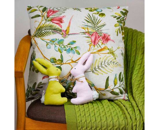 Наволочка декоративна 45х45 Villa квіти Прованс (028872), зображення 3