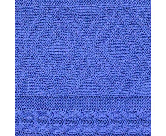 Плед Ажурний Лавандовий 170х130 Прованс (012496), зображення 2