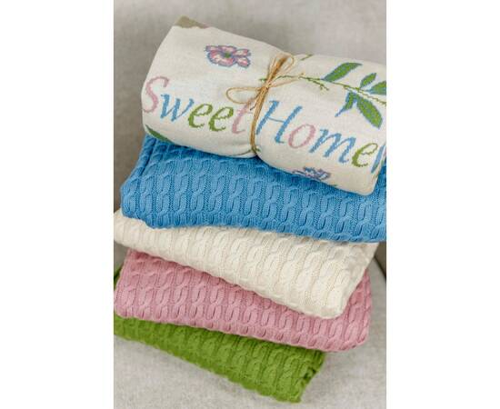 Плед 130х170 Kosa волошковий Прованс (028462), Цвет: голубой, Размер: 130x170, изображение 4