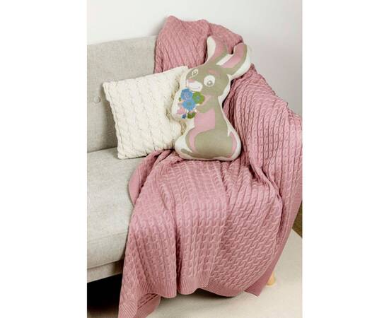 Плед 130х170 Kosa розовый Прованс (028460), Цвет: розовый, Размер: 130x170, изображение 2