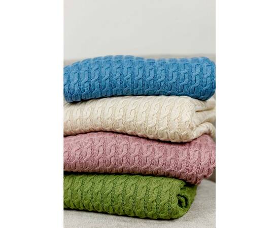 Плед 130х170 Kosa розовый Прованс (028460), Цвет: розовый, Размер: 130x170, изображение 3