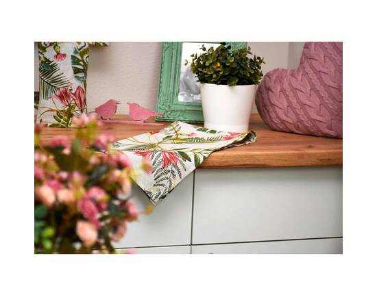 Серветка 35х45 Villa квіти 35х45 Прованс (028804), Тип: серветки, Основний колір: зелений, Форма скатертини: прямокутна, Розмір: 35x45, зображення 2