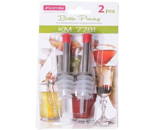Комплект з 2 дозаторів для пляшок Kamille (7781), зображення 2