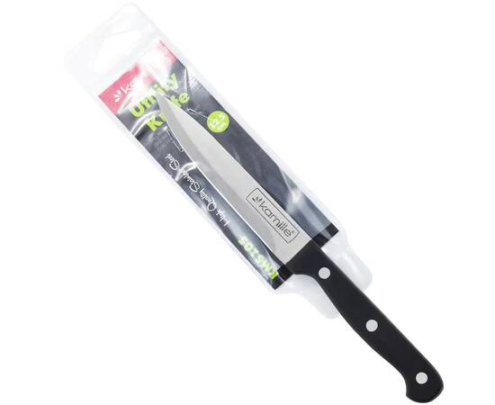 Ніж універсальний з бакелітовою ручкою (лезо 12 см; ручка 10 см) Kamille (5105), зображення 2