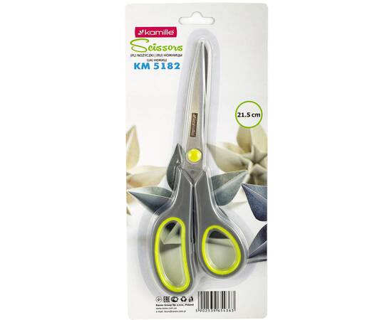 Ножиці універсальні 21.5 см Kamille (5182), зображення 2