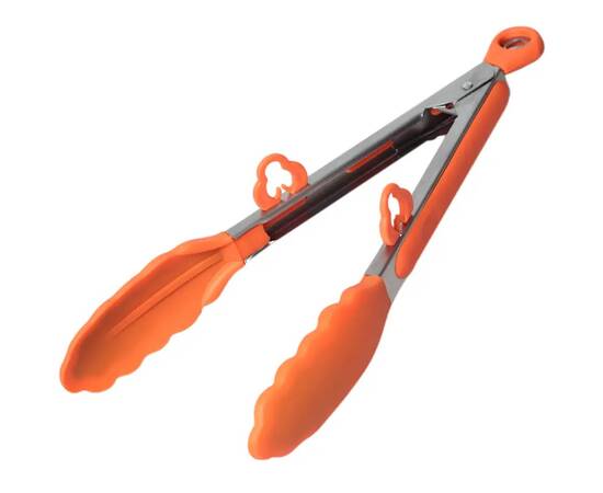 Щипці силіконові 23 см з ручками Kamille (7511), зображення 2