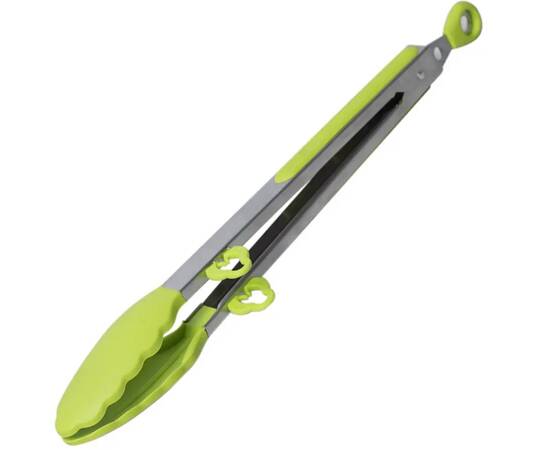 Щипцы силиконовые 30.5 см с ручками Kamille (7512), изображение 2