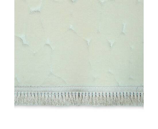 Коврик для спальни 110х200 Welsoft камушек крем Zeron (19655), Цвет: кремовый, Размер: 110x200, изображение 4