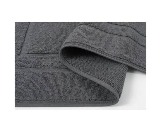 Полотенце для ног Lotus Home антрацитовое (800 г/м2) 50x70 (svt-2000022311663), изображение 2