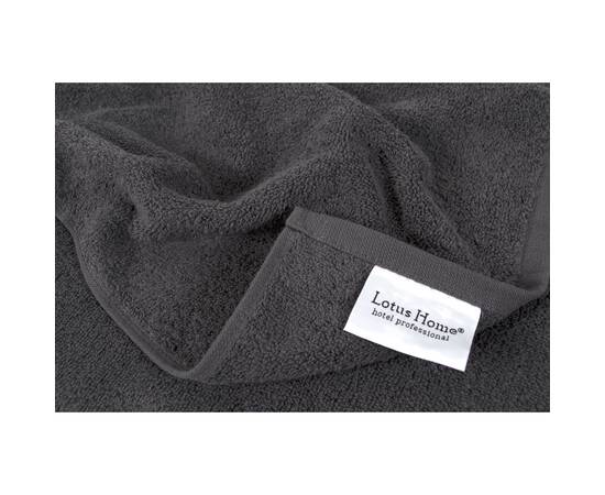 Полотенце Lotus Home Hotel Basic графитовое 50x90 (svt-2000022309363), Цвет: черный, Размер: 50x90, изображение 2
