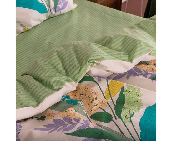 Постільна білизна 23224 ранфорс 2шт(143х210) Вілюта, Розмір: сімейний 2шт(145x210), Основний колір: бузковий, зображення 3