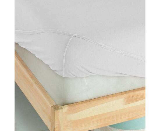 Простынь на резинке трикотажная 160х200 ACHIK BEJ Zeron (19753), Цвет: бежевый, Тип: простыни на резинке, Размер: 160x200, изображение 2