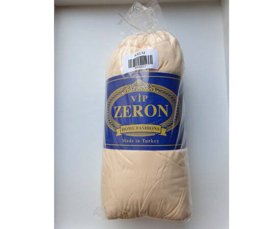 Простирадло на резинці трикотажне 160х200 KREM Zeron (19759), Колір: кремовий, Тип: простирадла на гумці, Розмір: 160x200, зображення 2