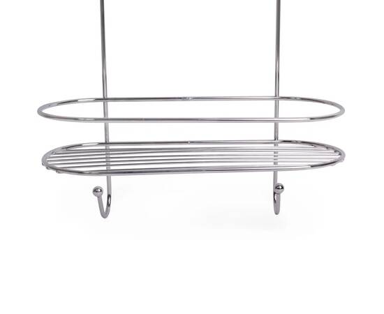 Полка 2-ярусная угловая хромированная (овальная) Besser (186), изображение 2