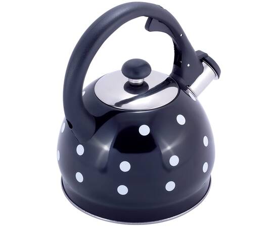Чайник 2л зі свистком Kamille (1070BL), зображення 3