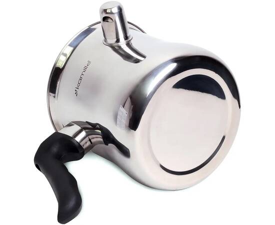 Молоковарка зі свистком 1 л Kamille (5840), зображення 3