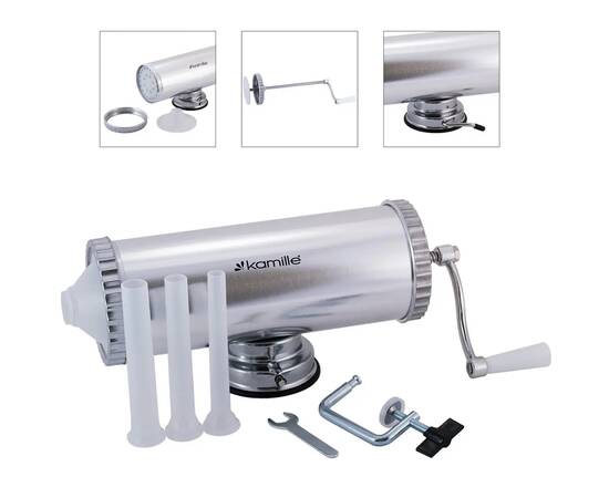 Шприц для начинения колбас 2,5кг Kamille (6501), изображение 2
