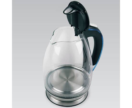 Чайник электрический 1,7 л 2000 Вт Maestro стекло (MR054), изображение 2