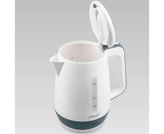 Чайник электрический 1,7 л 2000 Вт Maestro белый (MR033-WHITE), изображение 2