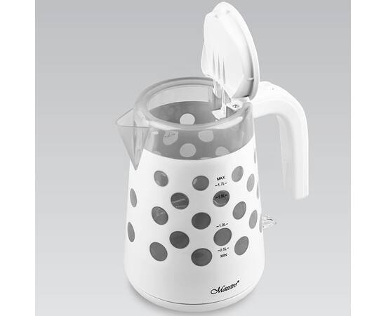 Чайник электрический 1,7 л Maestro белый (MR045-WHITE), изображение 2
