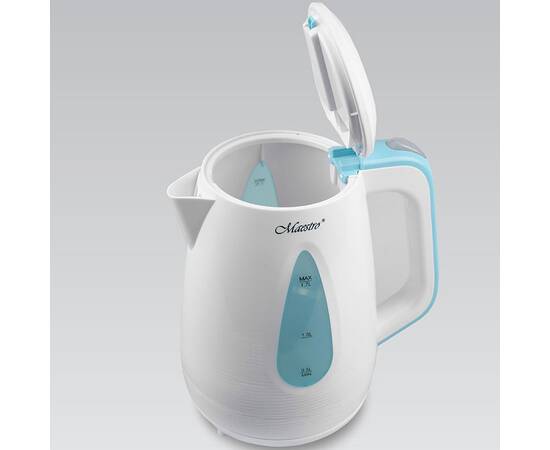 Чайник електричний 1,7 л 2000 Вт Maestro синій (MR031-BLUE), зображення 3