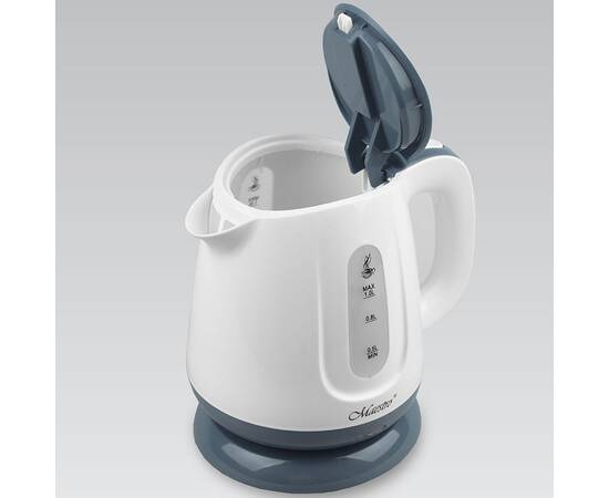 Чайник електричний 1 л 1100 Вт Maestro сірий (MR013-GREY), зображення 2