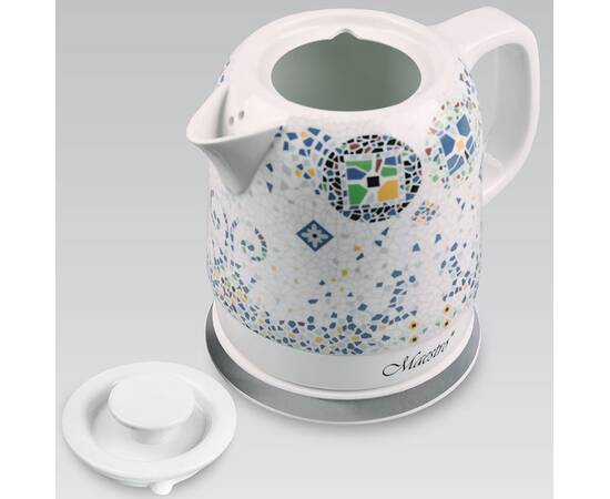 Чайник електричний керамічний 1,5 л Maestro (MR068-MOSAIC), зображення 2