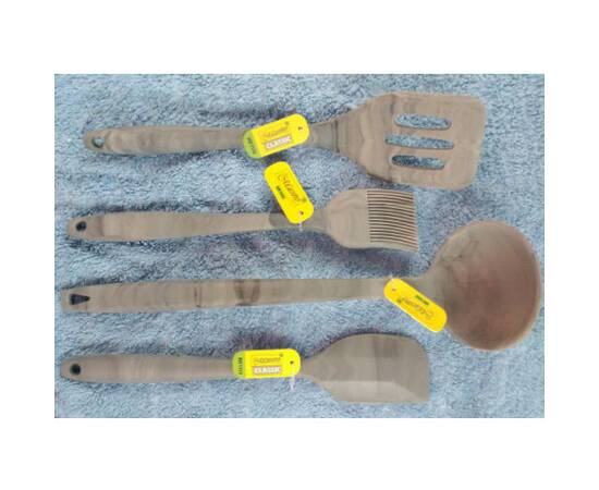 Лопатка силиконовая Maestro серая (MR1153-с), изображение 3