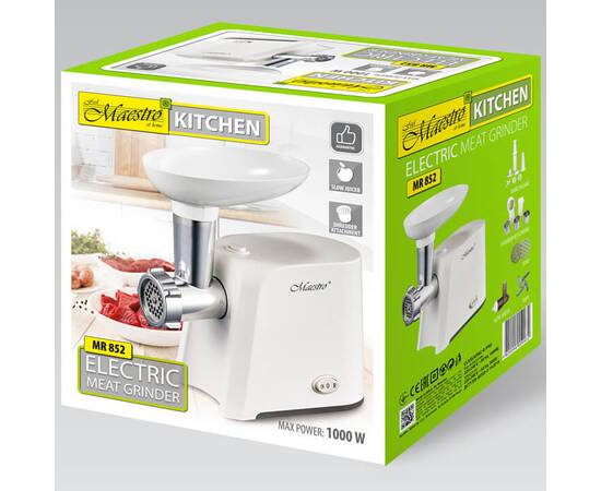 Мясорубка электрическая 1000W Maestro (MR852), изображение 3