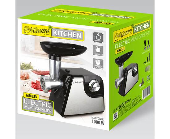 Мясорубка электрическая 1000W Maestro (MR853), изображение 3