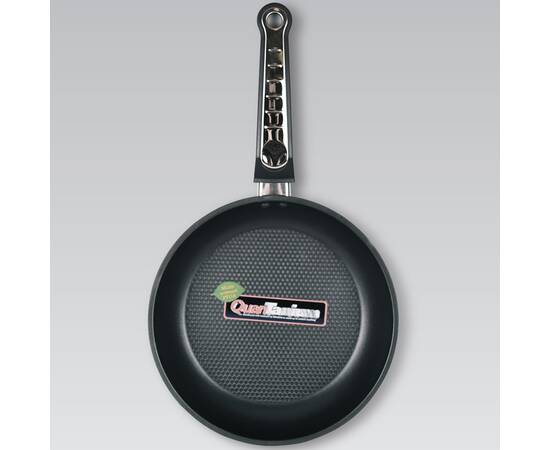 Сковорода з кришкою 28 см індукційна Maestro (MR1207-28), Колір: чорний, Тип: сковорода, Форма: кругла, Діаметр (см): 28, зображення 2