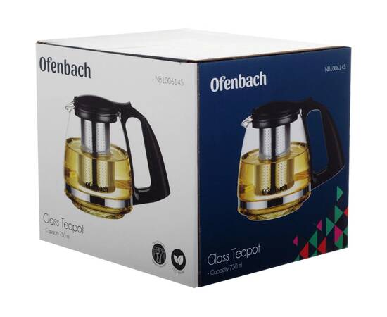 Заварник зі знімним ситечком 750 мл Ofenbach (100614S), зображення 4