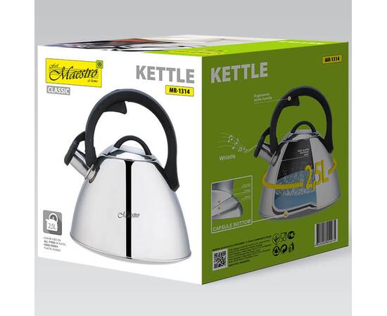 Чайник Maestro 3,0 л (MR1314), зображення 3