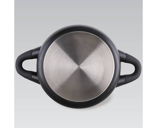 Каструля Maestro з антипригарним покриттям 4,0 л (MR4017-22), Тип: каструля, Об'єм: 4 л, Колір: чорний, зображення 3