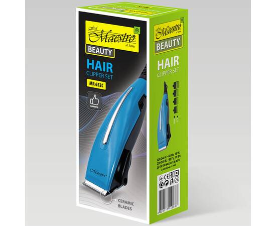 Машинка для стрижки волос Maestro (MR652C-BLUE), изображение 3