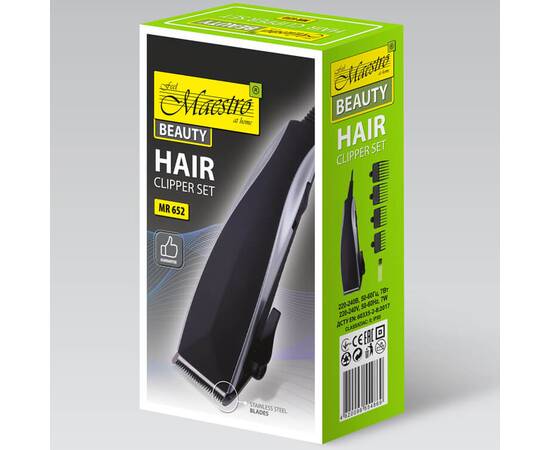 Машинка для стрижки волос Maestro (MR652SS), изображение 3