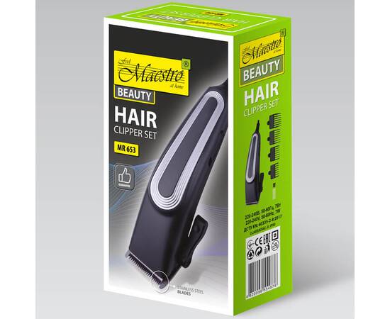 Машинка для стрижки волос Maestro (MR653SS), изображение 3