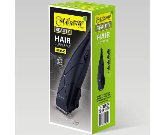Машинка для стрижки волосся Maestro (MR654C-BLACK), зображення 3