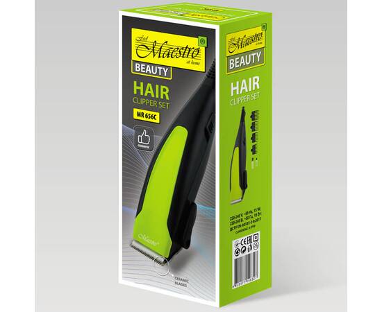 Машинка для стрижки волос Maestro (MR656C-GREEN), изображение 3