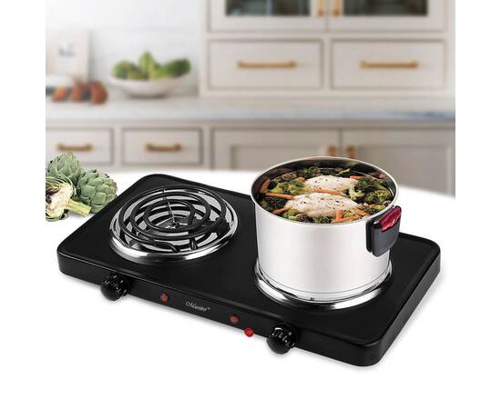 Настільна плита на 2 конфорки 2000 Вт Maestro (MR770-2), зображення 2