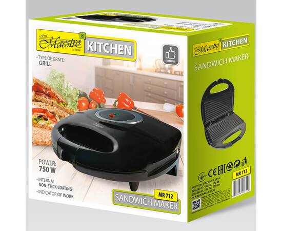 Сендвічниця Maestro (MR712), зображення 3