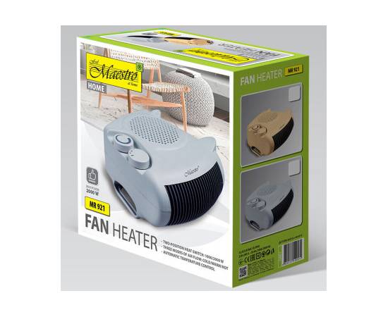 Тепловентилятор Maestro (MR921 BEIGE), зображення 2