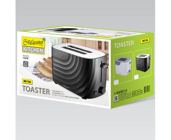 Тостер Maestro (MR706-BLACK), изображение 3