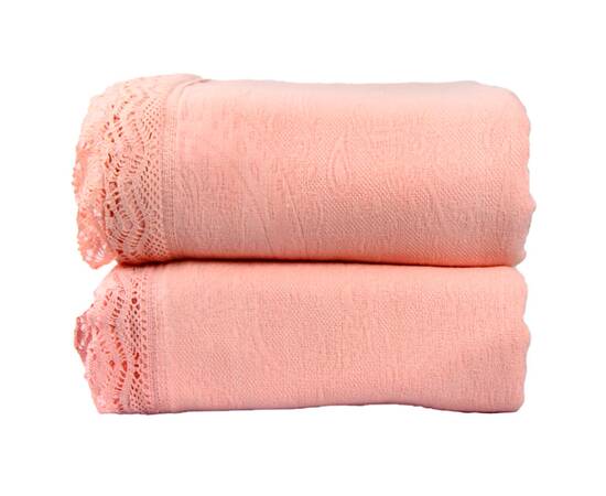 Покривало LightHouse жаккард Shal 240х260 рожеве (602022), Основний колір: рожевий, Розмір: 240x260, зображення 2